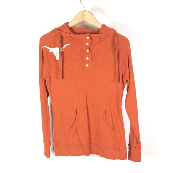 Columbia Jackets & Blazers - Columbia NCAA Texas Longhorns Pullover Hoodie 1044